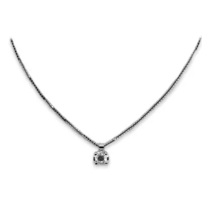 Colgante Diamante Talla Brillante