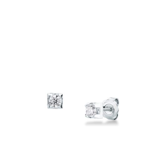 Dormilon Oro Blanco con Brillante 0.61ct