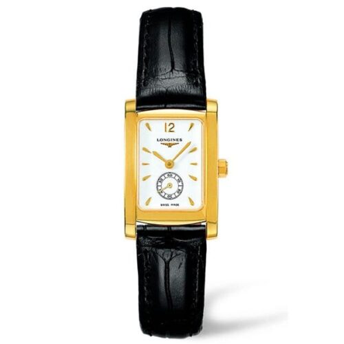 Reloj Longines DolceVita bañado en oro