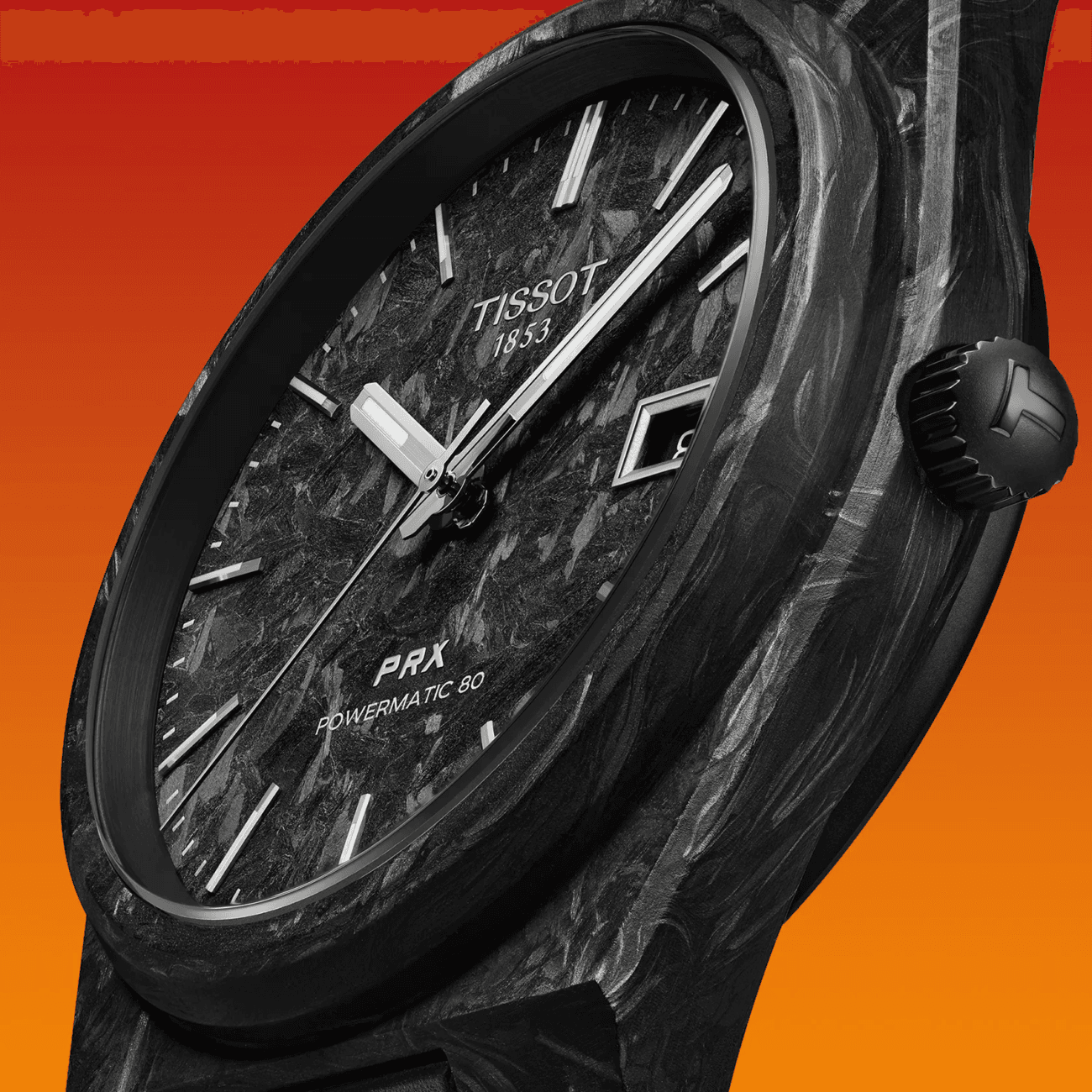 Tissot PRX Powermatic 80 40mm Carbon - Imagen 4