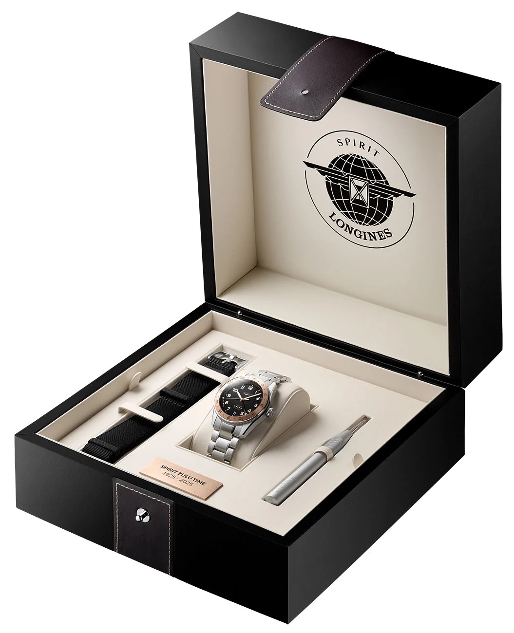 LONGINES SPIRIT ZULU TIME 1925 L38035536 - Imagen 2