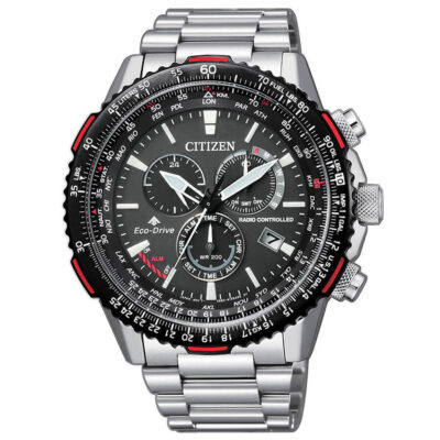 CITIZEN Radiocontrol Crono Pilot Acero CB5001-57E