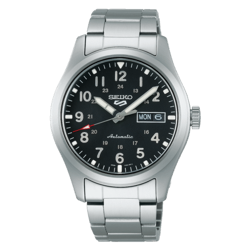 SEIKO 5 Sports Field Military Sports Negro SRPG27K1