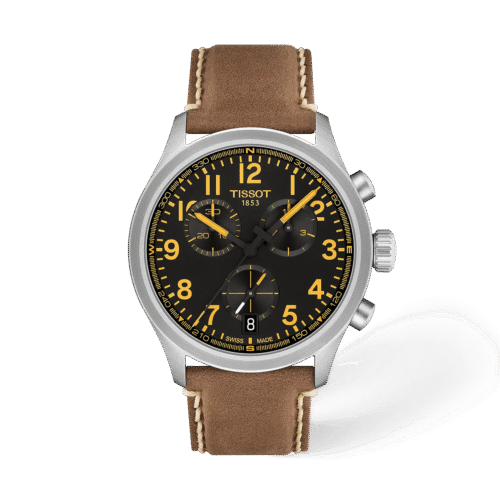 TISSOT Chrono L Piel — packshot oficial Tissot