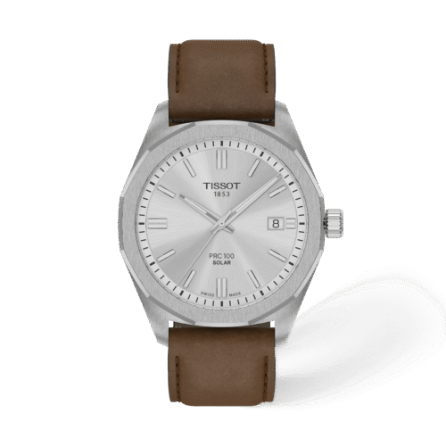 Tissot PRC 100 Solar Quartz 39mm — packshot oficial Tissot