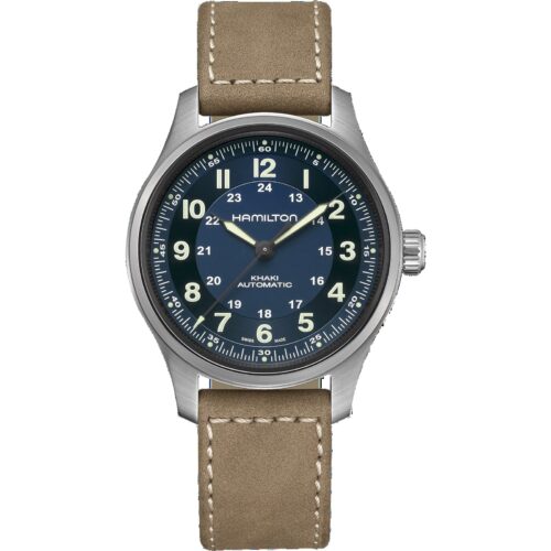 Khaki Field Titanium Auto Automático | 42mm | H70545540