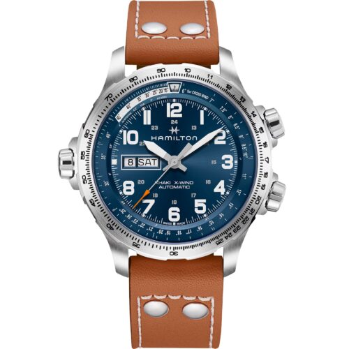 Khaki Aviation X-Wind Day Date Auto Automático | 45mm | H77765541