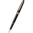 Montblanc Meisterstuck Rollerball Pen - Black - Red Gold Trim - Classique