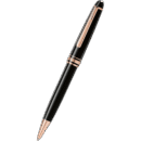 Montblanc Meisterstuck Ballpoint Pen - Black - Red Gold Trim - Classique