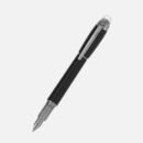 Pluma estilográfica Montblanc StarWalker UltraBlack en resina negra mate con acabados rutenio