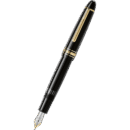 Montblanc Meisterstuck Fountain Pen - Black - Gold Trim - LeGrand - 146