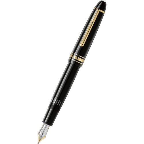 Montblanc Meisterstuck Fountain Pen - Black - Gold Trim - LeGrand - 146