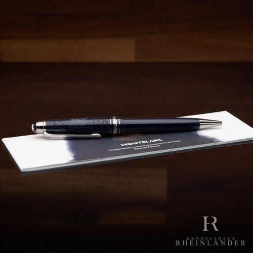 Bolígrafo Montblanc Meisterstück La Vuelta al Mundo en 80 Días Año 3 en resina preciosa