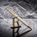 Bolígrafo Montblanc Meisterstück Romeo y Juliet Classique en resina marfil con capuchón dorado