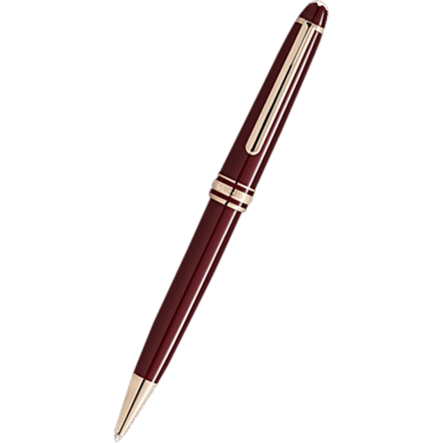 Montblanc 164 Meisterstuck Ballpoint Pen - Burgundy Red Classique (2025 release)