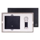 Set Montblanc Meisterstück cartera y llavero negro