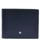 Cartera Montblanc Meisterstück 6 tarjetas azul marino piel