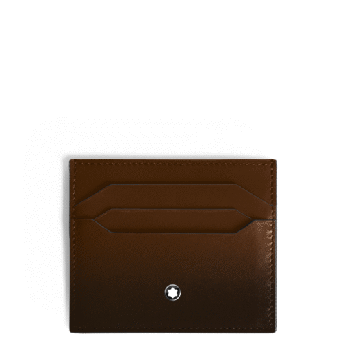 Meisterstück Sfumato Tarjetero 6 tarjetas Marrón Montblanc piel