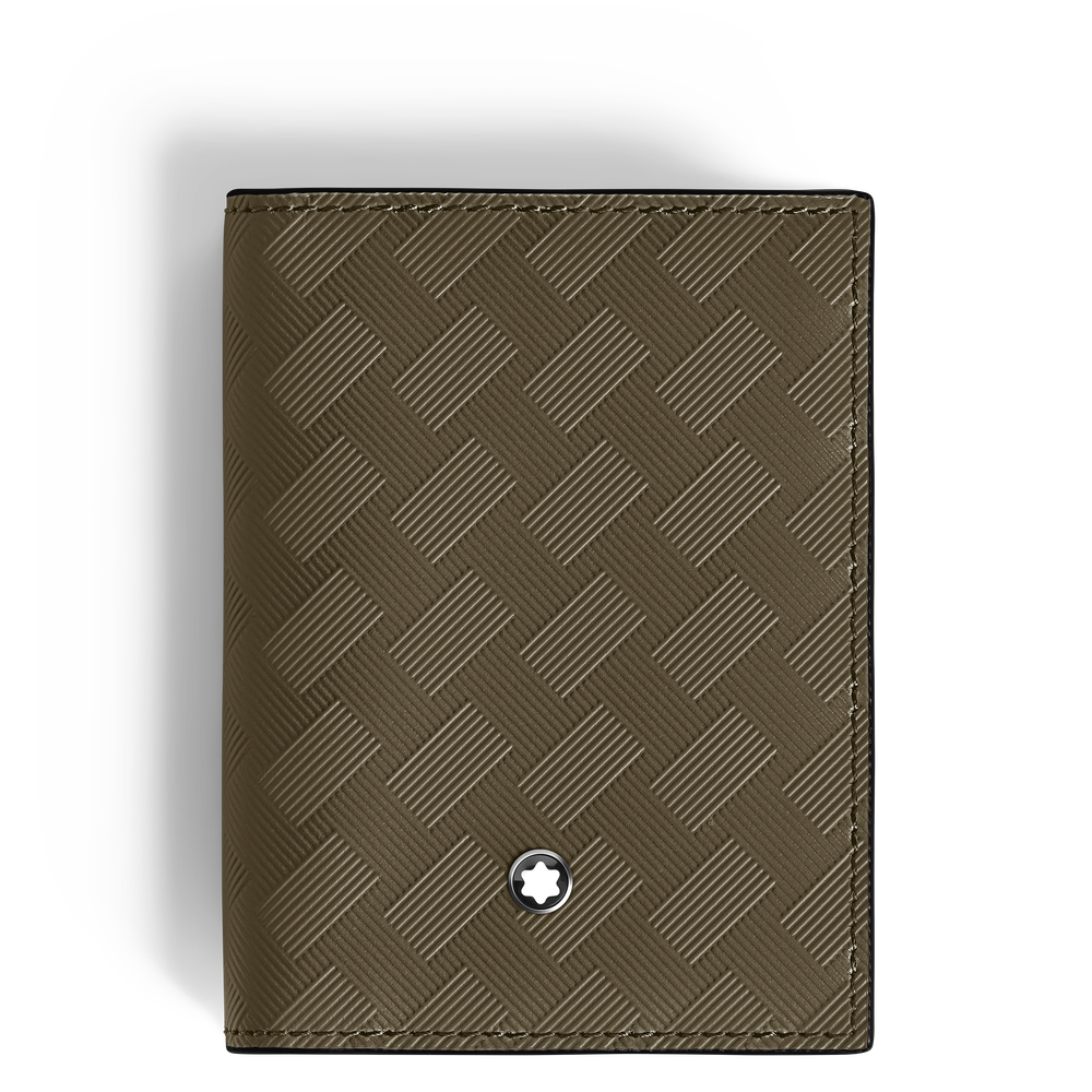 Extreme 3.0 Tarjetero 4 tarjetas Kaki Montblanc piel