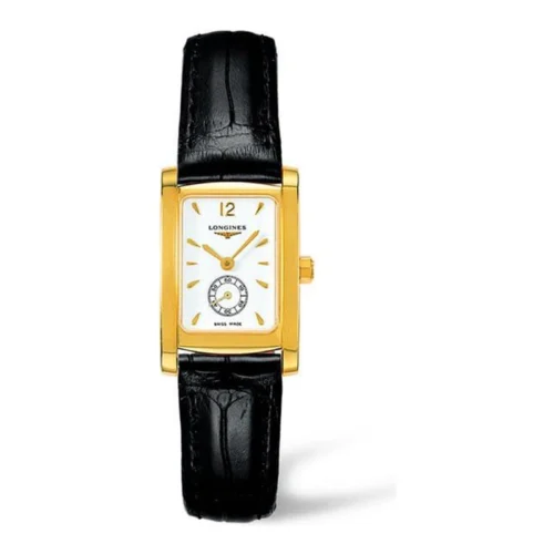 Reloj Longines DolceVita bañado en oro