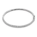 Pulsera Rígida Oro blanco Diamantes