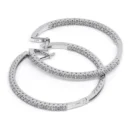 Criollas en Oro Blanco con Diamantes