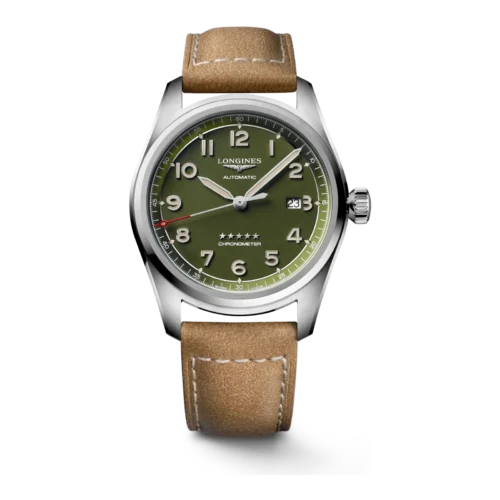 Reloj Longines Spirit · Correa cuero · Automático