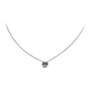 Gargantilla Oro Blanco y Diamante