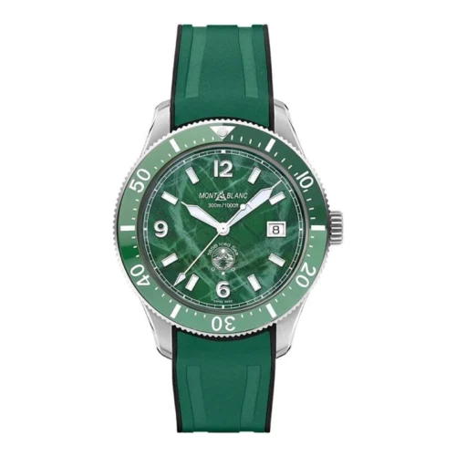 Reloj Montblanc 1858 Iced Sea Automatic Date en verde