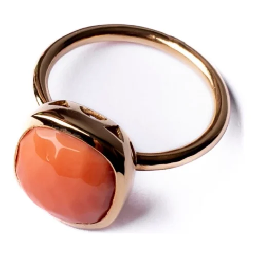 Sortija Oro 18kt Coral