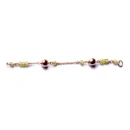 Pulsera Oro Rosa 18kt con Amatistas