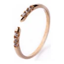 Anillo Oro 18kt con Circonitas · Ref. 51A