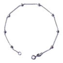 Pulsera Oro 18kt con 6 Chatones