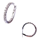 Criolla Oro Blanco 18kt con Brillantes · 1,36 ct