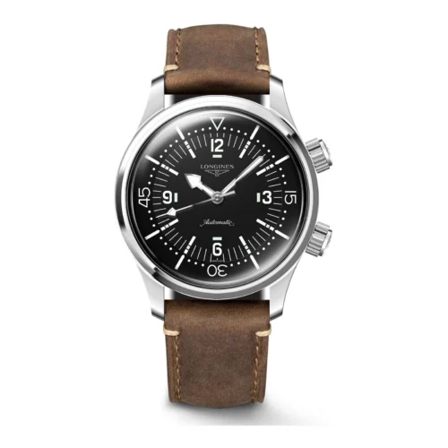 Longines Legend Diver · Correa cuero · Automático