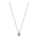 Gargantilla Oro Blanco + Brillante 0.14ct