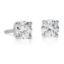 Dormilon Oro Blanco con brillante 0.63ct