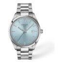 Tissot PR 100 40mm · Esfera azul hielo