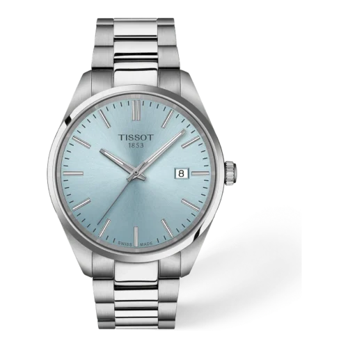 Tissot PR 100 40mm · Esfera azul hielo