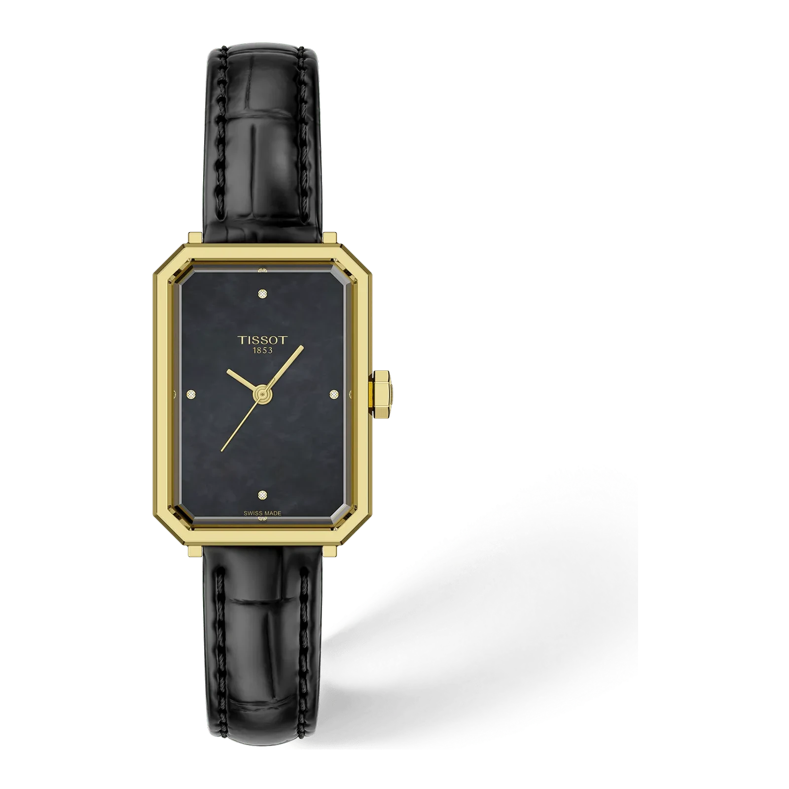 Tissot SRV 30mm · Esfera madreperla negro · Cuarzo