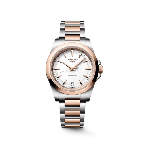 Longines Conquest acero y PVD Rojo 34 mm L34603187