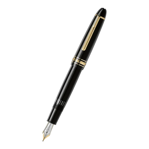 Pluma Estilográfica Montblanc Meisterstück Le Grand 146 Chapado en Oro