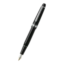 Pluma Estilográfica Montblanc Meisterstück Classique 145 Chapado en Platino