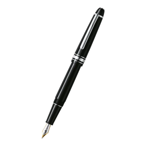 Pluma Estilográfica Montblanc Meisterstück Classique 145 Chapado en Platino