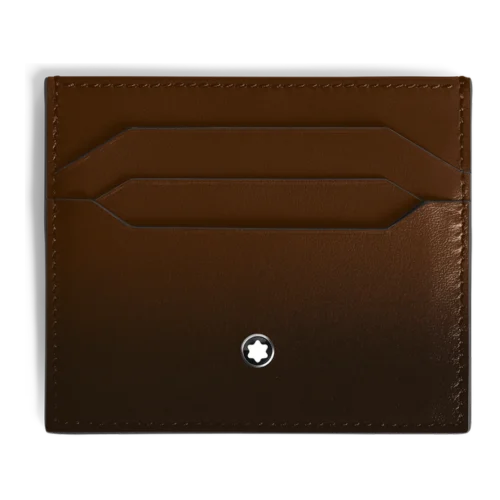 Meisterstück Sfumato Tarjetero 6 tarjetas Marrón