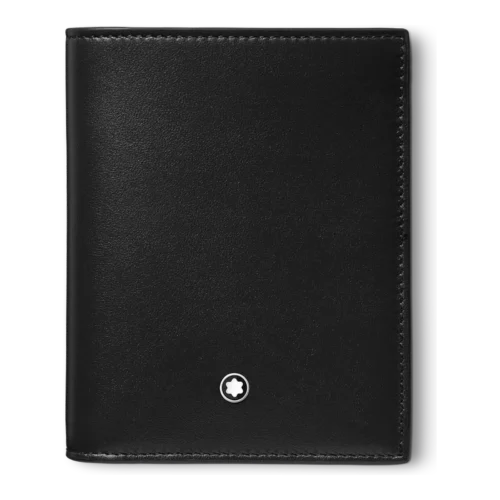 Meisterstück Cartera Compacta 6 tarjetas Negro