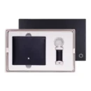Meisterstück Set Regalo Cartera 6 tarjetas + Llavero Negro