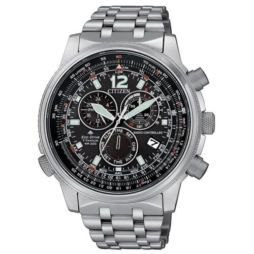 Crono Pilot Super Titanio de Citizen España de la colección Radiocontrol CB5850-80E
